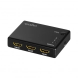 HDMI-Umschalter 3x1 mit Fernbedienung, 1080p/60 Hz