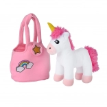Licorne en Peluche dans un Sac à Main