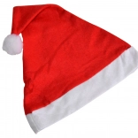 Christmas hat with pom-pom 28 × 38 cm