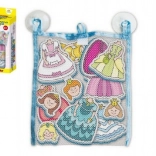 Waterschuimstickers Mijn eerste sprookjes - Prinsessen schuimset met netje