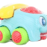 Pull-along phone for kids on wheels