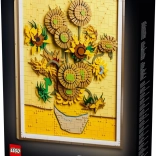 Lego Art Sunflowers by Vincent van Gogh