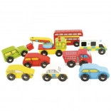 Wooden Car Set Bigjigs Rail