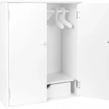 Small Foot Wardrobe for Dolls White