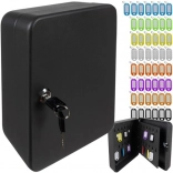 Coffre à clés avec 48 crochets et identifiants MALATEC
