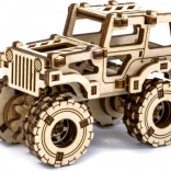 houten 3D-puzzel monstertruck Superfast WOODEN CITY