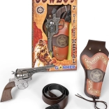 Cowboy Play Set with Revolver and Sheriff Star