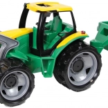 Plastic tractor with loader and trailer 90 cm