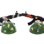 Kids’ Soldier Set – Submachine Gun and Helmet
