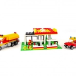 CHEVA 8 bouwset benzinepomp – kunststof set 349 stuks