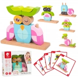 Creative Wooden 3D Blocks – Owl by CLASSIC WORLD