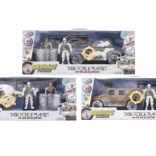 Militaire set met geluid en licht op batterijen