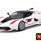 Bburago Ferrari Racing FXX K white model 1:24