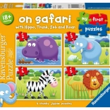 My First Puzzle: On Safari 4-in-1