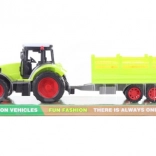 Plastic Tractor with Bale Transporter