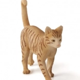 Ginger Tabby Cat Figure