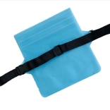 Wasserfeste Gürteltasche und Hüfttasche – hellblau