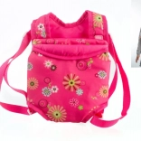 Fabric baby carrier pouch for babies and dolls 29 × 20 cm