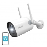 Wireless Outdoor Wi‑Fi Camera ieGeek ZS‑GX2S White 2K, 5200 mAh Battery