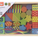 VIGA houten rijgset voor kinderen