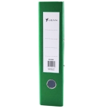 Green A4 lever arch file, 75 mm spine