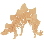 Woodcraft puzzle 3D en bois Stegosaurus