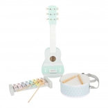 SMALL FOOT set musical pastel pour enfants (3 pcs)