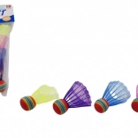 Colorful Badminton Shuttlecocks 4 pcs