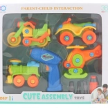 Ensemble de vissage Véhicules pour enfants