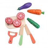 Wooden Cutting Vegetables for Children