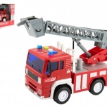 Fire truck with water nozzle and light effects