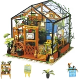 Robotime mini greenhouse – creative kit with LED lighting