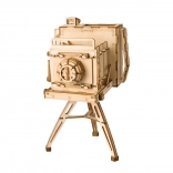 Wooden 3D Puzzle Historical Camera