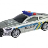 Friction-Powered Police Car with Light and Sound