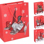 Large Christmas gift bag 30 × 42 × 12 cm