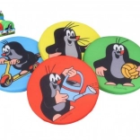 Disque volant avec motif de Krtek