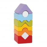 Tower XII - Wooden Puzzle for Kids
