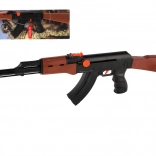 Plastic submachine gun ARMY 52 cm wind-up