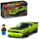 lego speed champions dodge challenger srt hellcat – sportauto voor kinderen
