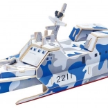 RobobTime wooden puzzle attack boat type 022