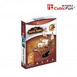 Puzzel 3D Log Santa Maria