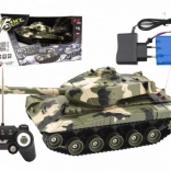 Tank RC avec Télécommande et Effets Sonores sur Piles