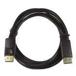DisplayPort 1.2 cable, 4K, 5 m, black