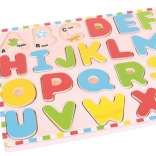 Wooden Alphabet with Pictures BIGJIGS TOYS