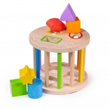 Wooden Shape Sorting Roller BIGJIGS BABY