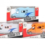 Metal caravan model 10.5 cm