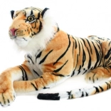 Brown plush tiger 70 cm