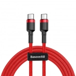 Kabel Baseus Cafule USB‑C PD2.0 60W 2m Rot