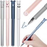 Set of erasable roller pens with animals, 4 pcs