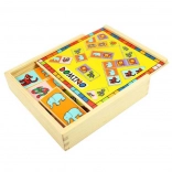 Bigjigs Toys wooden animal dominoes